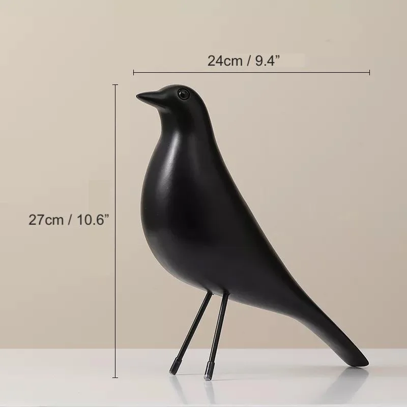 Minimalist Pigeon Figurine