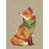Fox-14CT Counted Cross Stitch 24*33cm/9.45*12.99in