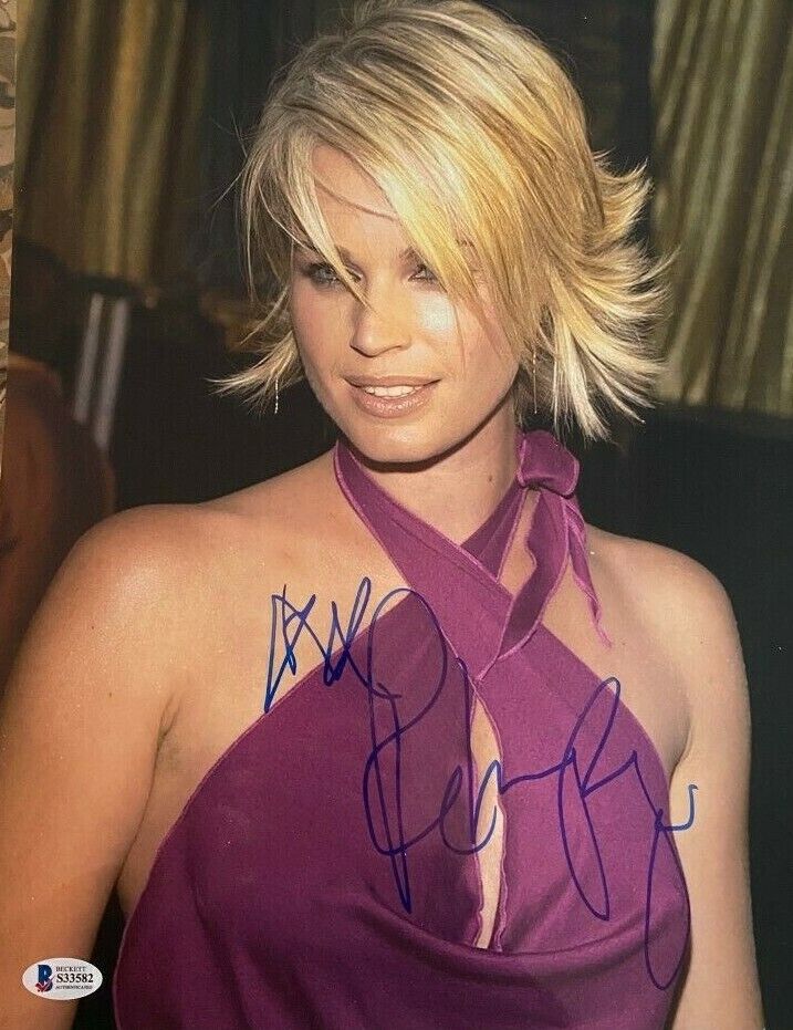 Rebecca Romijn signed autographed 11x14 Photo Poster painting Beckett COA