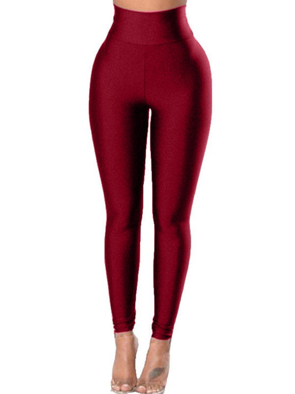 Mature Women Fashion Halloween Elastic Slim Fit Sports Tight Leggings