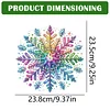 Winter Schneeflocke - 5d DIY Handwerk Anhänger