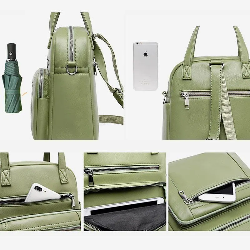4 Way-use Classic Multi-pocket  Anti-theft Multifunctional CrossbodyBag