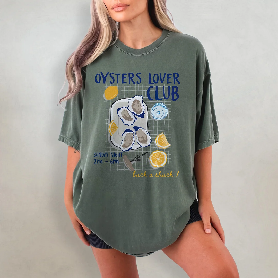 Oysters Lover Club T-shirt
