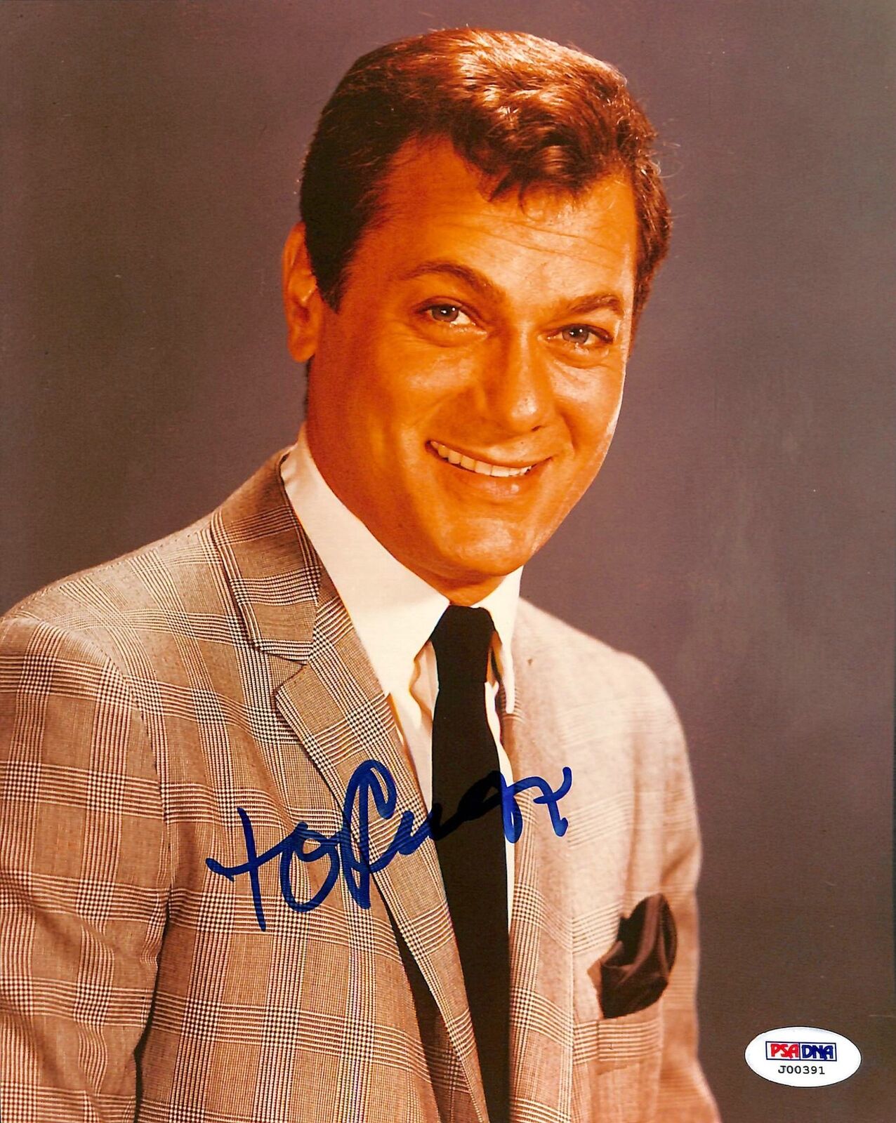 Tony Curtis Some Like It Hot Authentic Signed 8x10 Photo Poster painting PSA/DNA #J00391