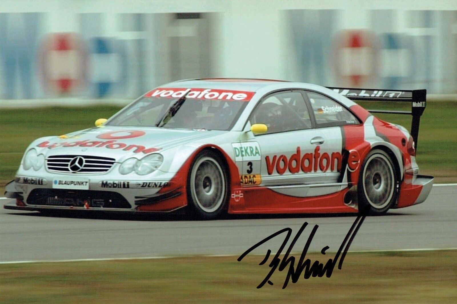 Bernd SCHNEIDER Signed Photo Poster painting 3 Autograph AFTAL COA DTM Touring Car Mercedes AMG