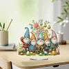 Diamond Painting Acrylic Easter Gnomes Diamond Painting Desktop Ornaments