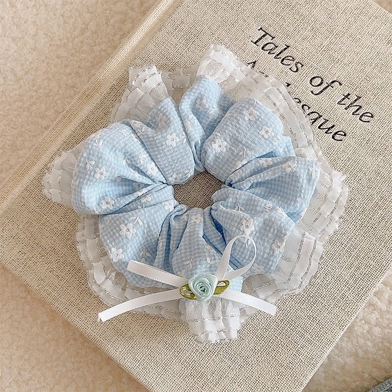 Women’s Casual Minimalist Bow Knot Cloth Hair Tie