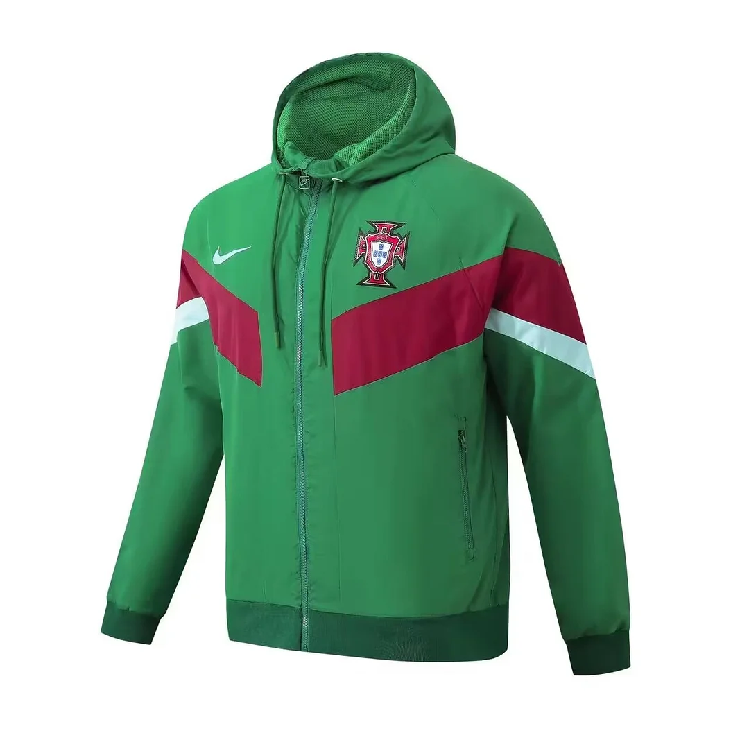 2024 Portugal  Windbreaker Soccer Jersey