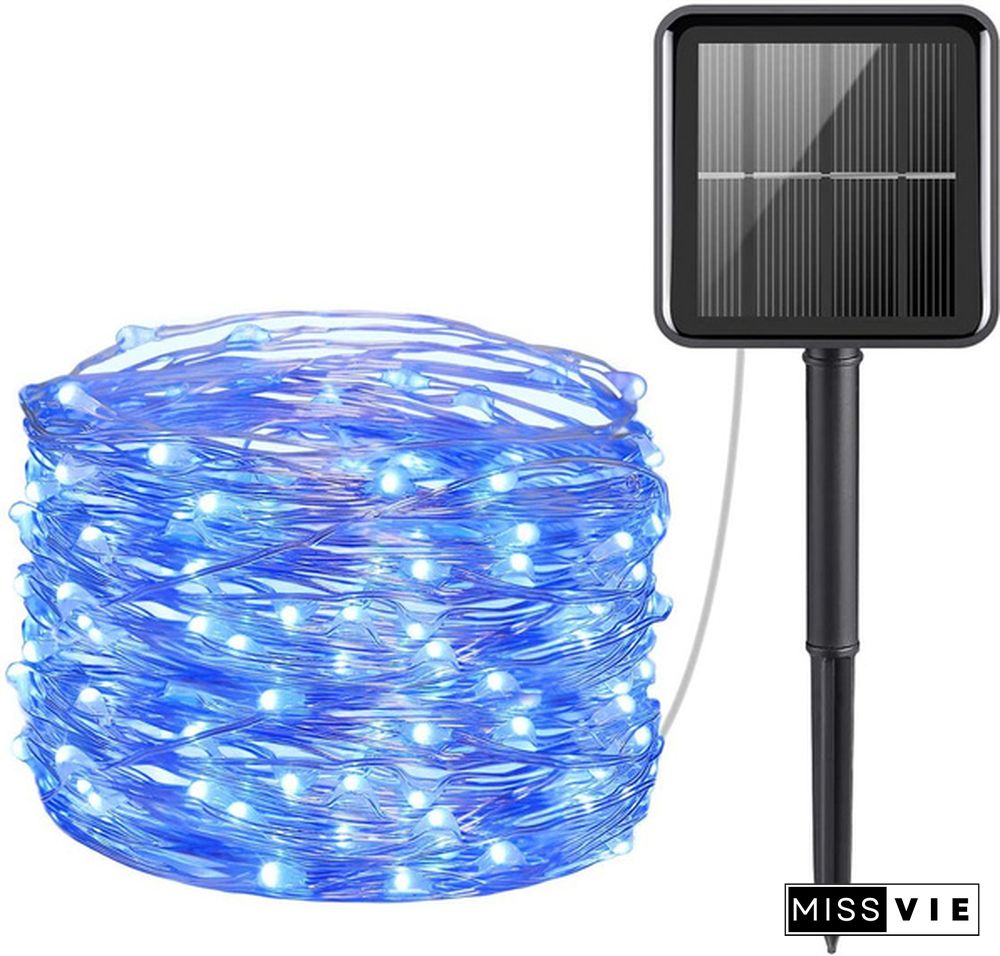 200 LED Solar Power Fairy Lights String Lamps Party Wedding Decor Garden Outdoor Christmas Lights Tree decoration