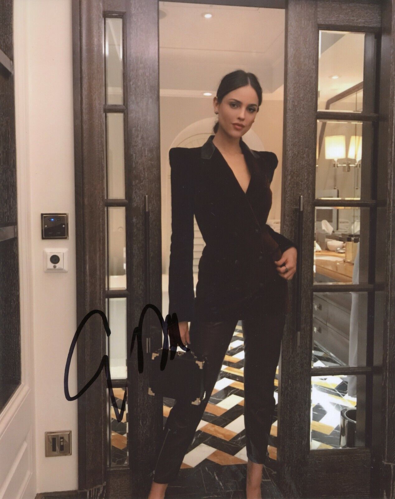 ~~ EIZA GONZALEZ Authentic Hand-Signed BABY DRIVER