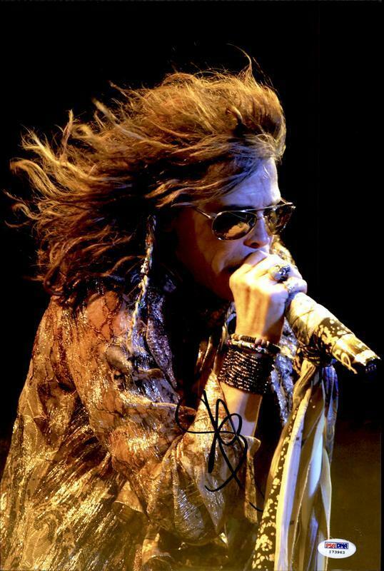 Steven Tyler Aerosmith Authentic signed 10x15 Photo Poster painting W/ PSA Certificate 2616P13