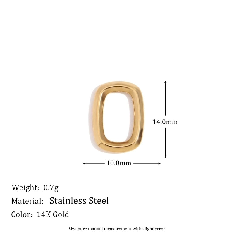 1 Piece 304 Stainless Steel 14K Gold Plated Geometric Jewelry Accessories Pendant