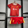 2024/2025 Kids Size Liverpool Home Soccer Jersey 1:1 Thai Quality 