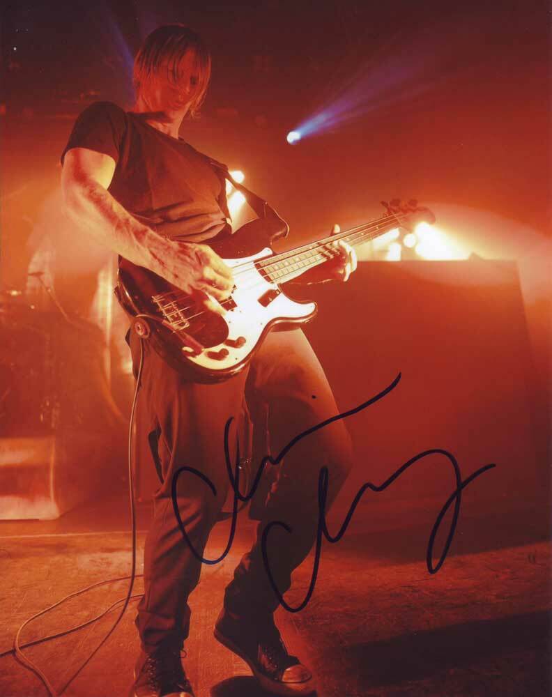 Chris Chaney In-Person AUTHENTIC Autographed Photo Poster painting SHA #79329