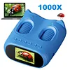 2-In-1 Binoculars Microscope for Kids 1000X 1080P Handheld Digital Microscope