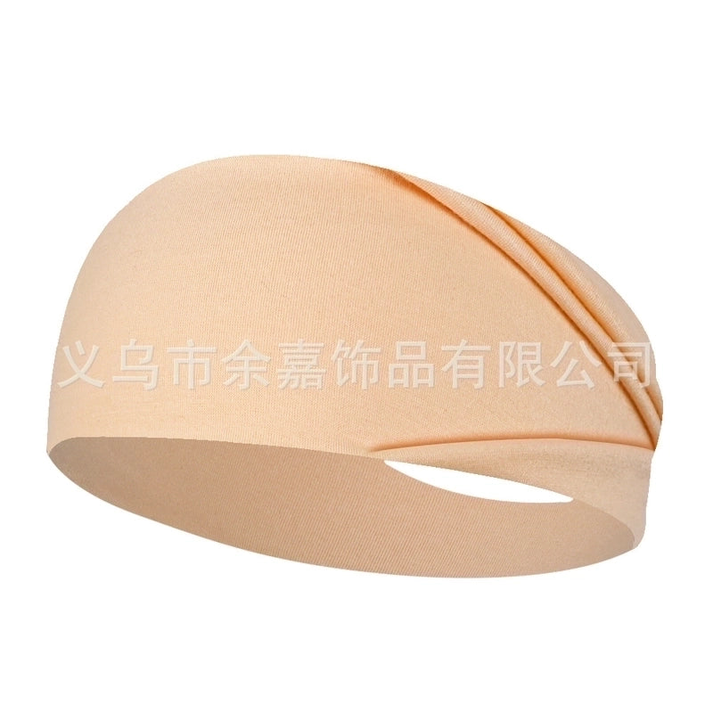 Fashion Solid Color Cloth Hair Band 1 Piece