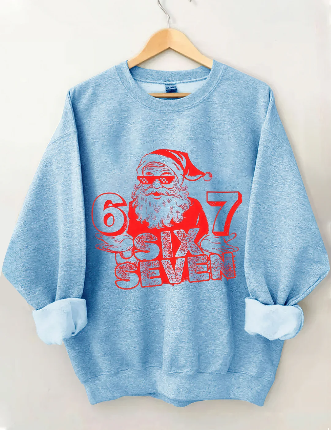 Six Seven Christmas Sweatshirt