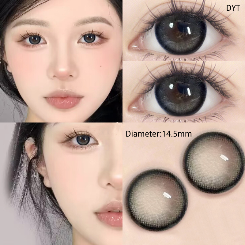 Gradient Black 14.5mm Contact Lenses