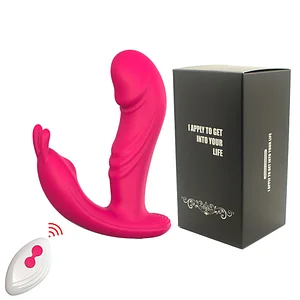 Wearable G-Spot Dildo Panty Vibrator – For Women Mini Vibrator with Remote Control Climax