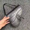 Luxury Crocodile Skin Women's Bag  2023 New Genuine Leather messenger Bag Fashion Lady Shoulder Bag 45