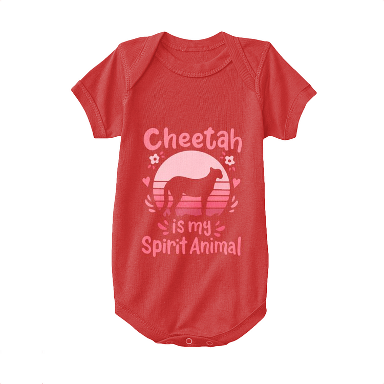 Cheetah Spirit Animal, Cheetah Baby Onesie