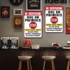 2PCS No Trespassing Dog On Permises Stop Keep Gate Shut Do Not Enter Without Permission Or Owner Persent - Metal Tin Signs Set(12*16Inch) - Animal