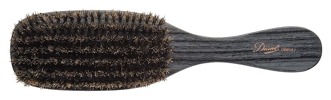 100% Boar 2-Sided Club Brush, Medium and Firm Bristles, D8115