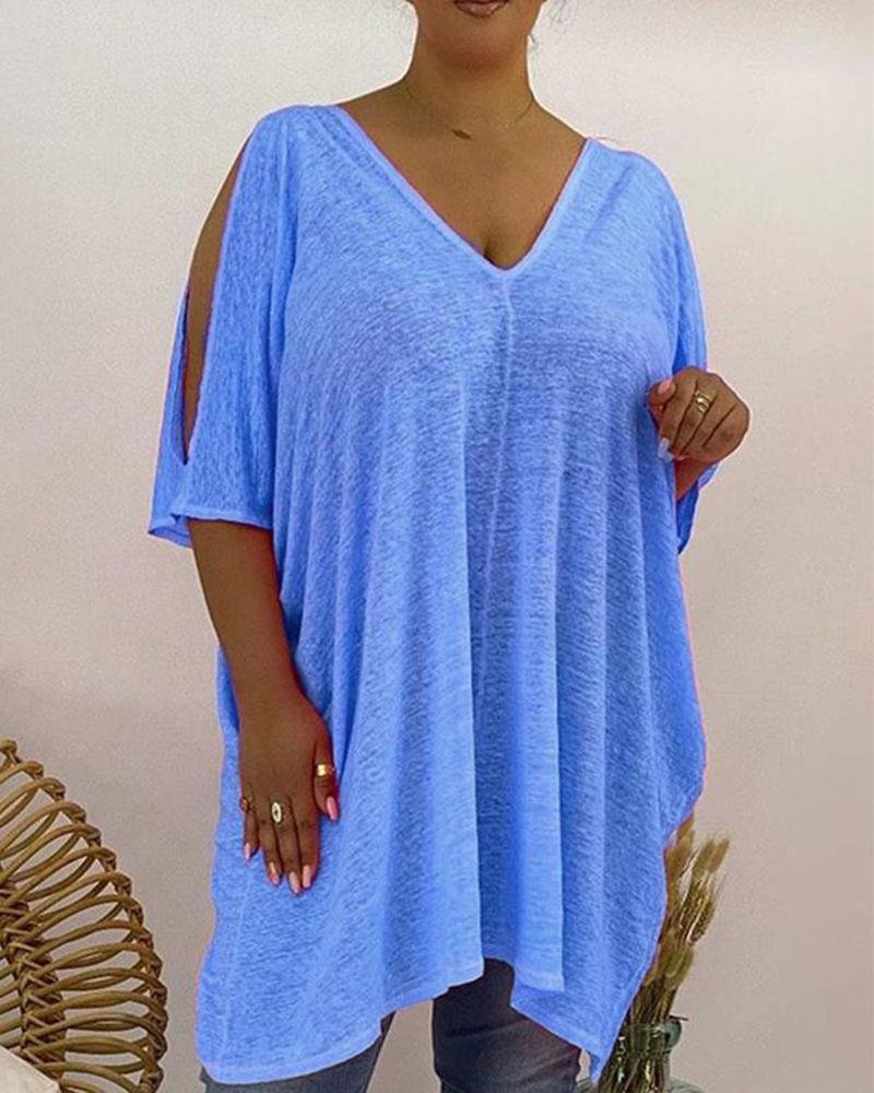 Woman's Printed Casual Long Sleeve T-shirt