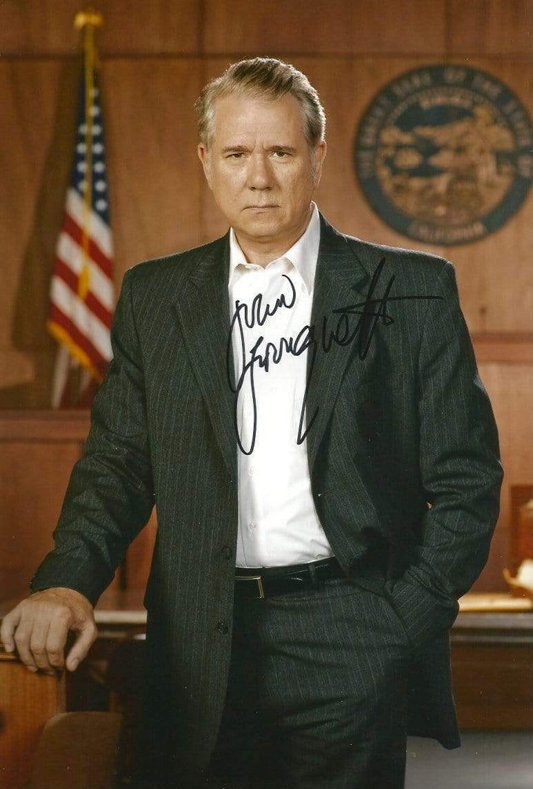 John Larroquette ACTOR autograph, In-Person signed Photo Poster painting