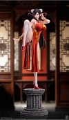 1/6 Scale Cheongsam Kung Fu Tifa Lockhart - (FF7) Final Fantasy VII Statue - BBSD Studio
