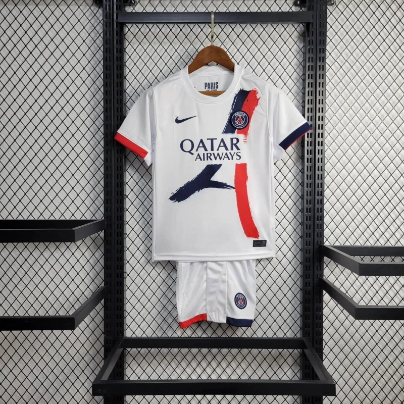 24/25 PSG Paris Saint Germain Away Kids Kit Football jersey Thai Quality