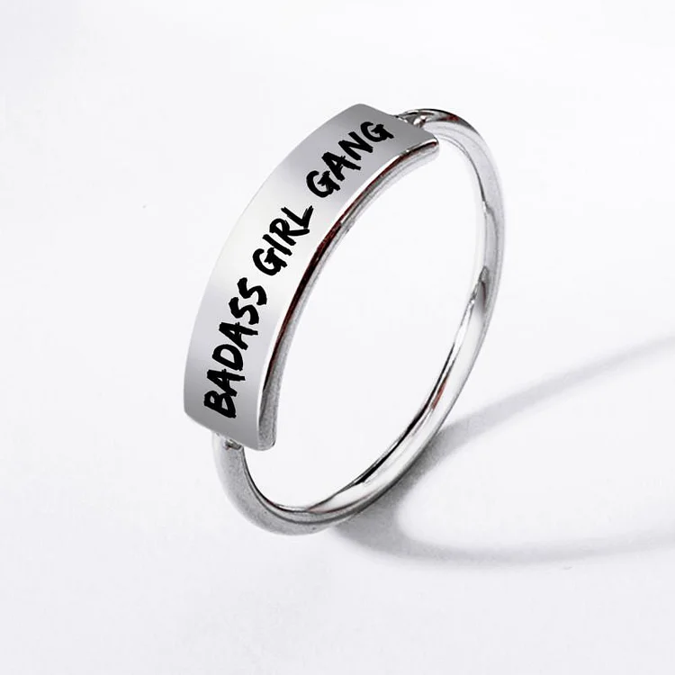 For Friends - Badass Girl Gang Ring