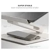 Height-adjustable ergonomic computer stand