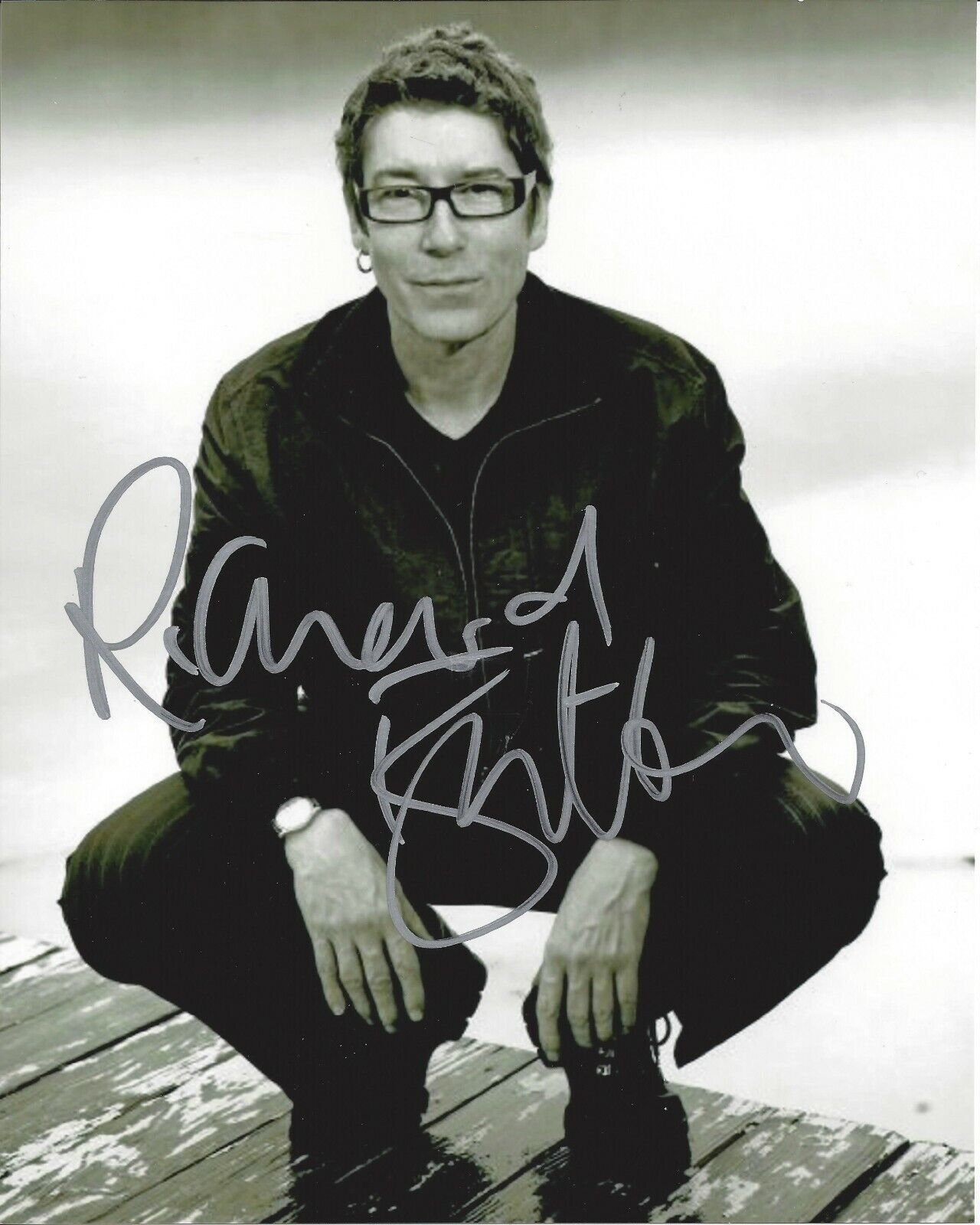 Richard Butler Autographed 8x10 Psychedelic FursB302