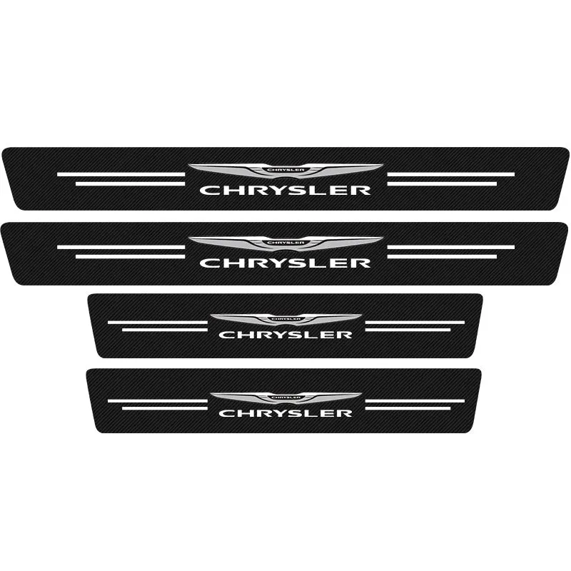 Kuromshop ( 9PCS )Carbon Car Door Sills Stickers