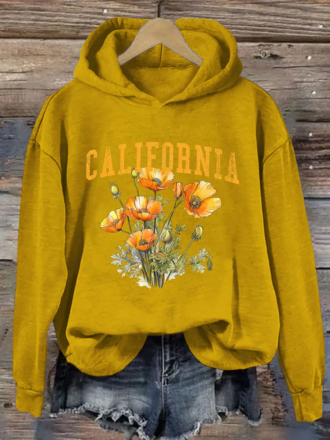 California State Flower Hoodie