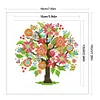 Four Seasons Tree-Summer-14CT Stamped Cross Stitch 18*18cm/7.09*7.09in tapestrymarket