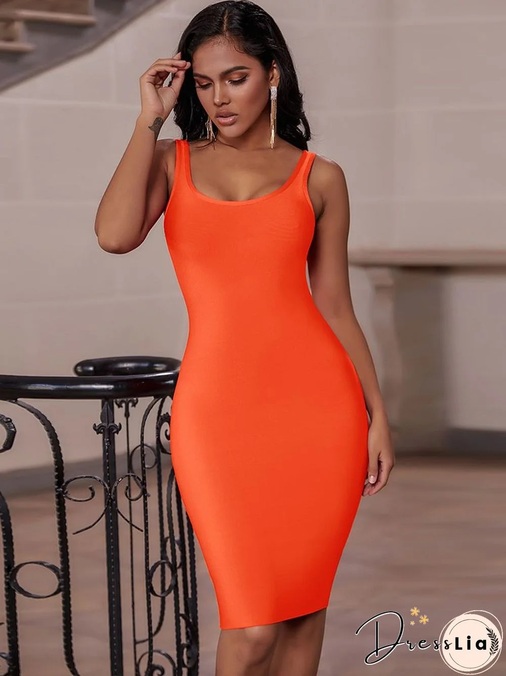 Bandage Dress Red Summer Women's Midi Dress Bodycon Elegant Sexy High Quality Yellow Pink White Evening Party Dress Club