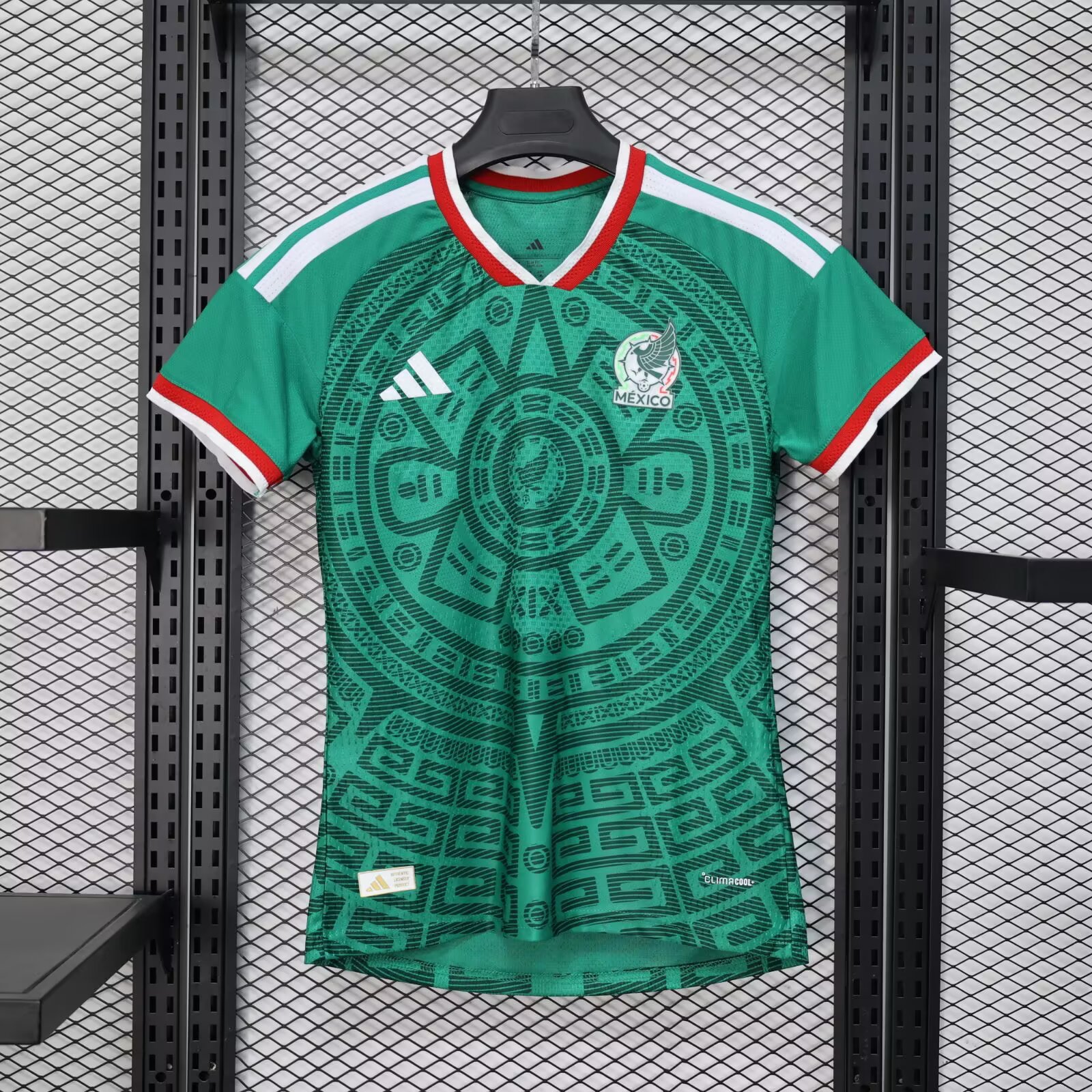 2026 Player Version Women' Sizes Mexico National Team Home Football Jersey（The player version jersey is a bit tight, please pay attention to the size selection）