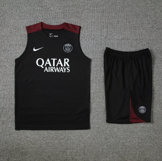 24/25 PSG Paris Saint Germain Vest Training Kit Football Shirt Thai Quality