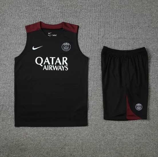 24/25 PSG Paris Saint Germain Vest Training Kit Football Shirt Thai Quality
