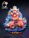 Evolution of Slowpoke - Pokemon Resin Statue - EGGS Studios [In Stock]