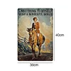 Cowgirl - Vintage Metal Signs - 20*30cm/30*40cm - Western