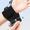Rotary Adjustable Thumb Wristband Breathable Rotating Adjust Thumb Wrist Guard Non-Slip Tendon Sheath Wrist Protection Cover Men & Women Fitness Exercise Gloves