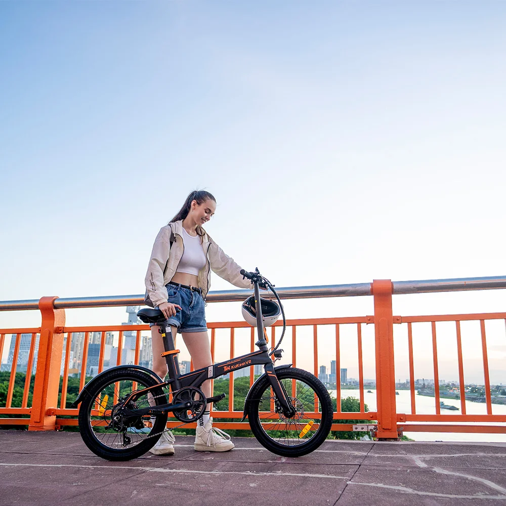 kukirin V2 Electric Bikes 7.5Ah Battery 250W Motor 25KM/H Top Speed