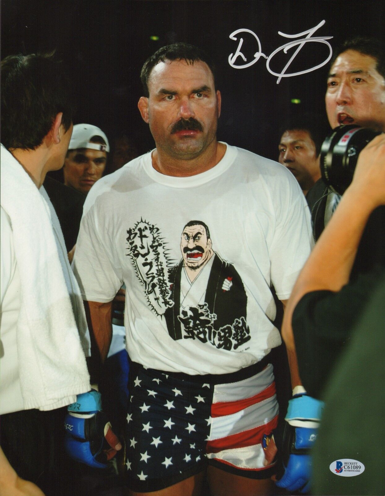 Don Frye Signed 11x14 Photo Poster painting BAS Beckett COA Pride FC UFC Picture Autograph HOF 3