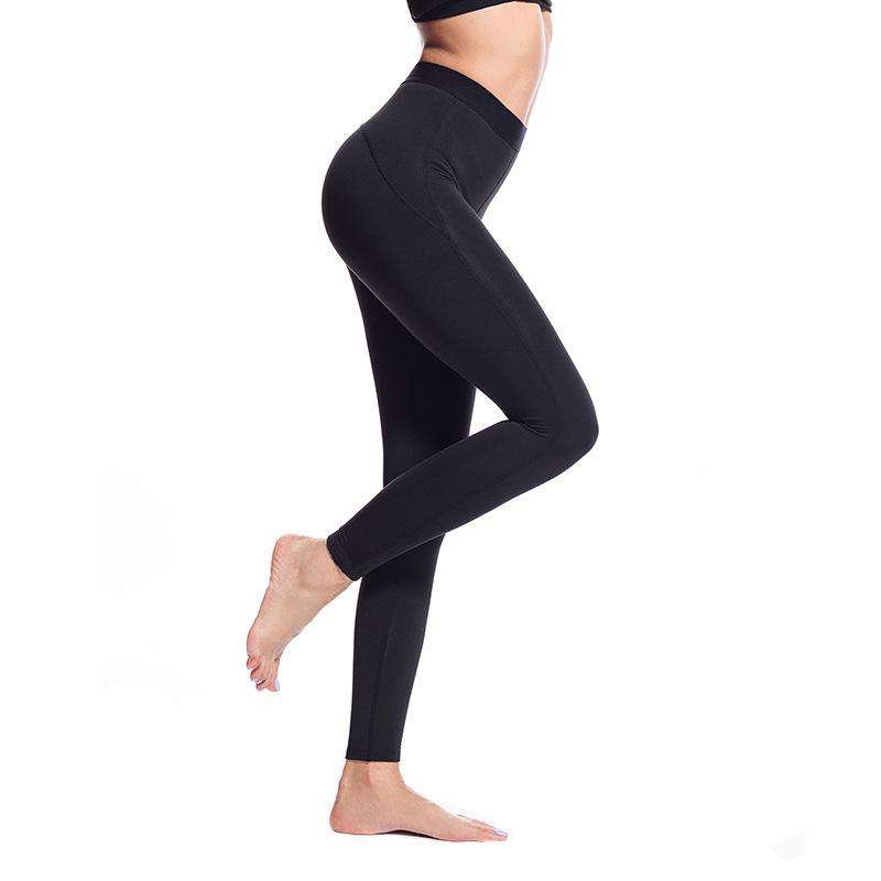 Plush Tight High Elasticity Sports Yoga Pants Legging-elleschic