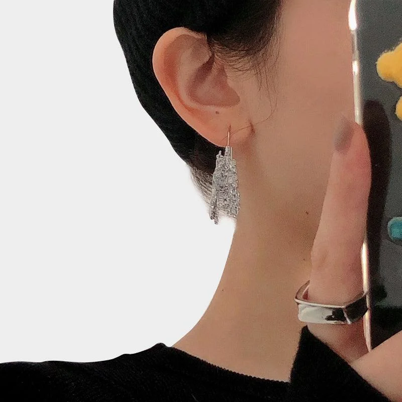Rough Texture Fashion Earrings
