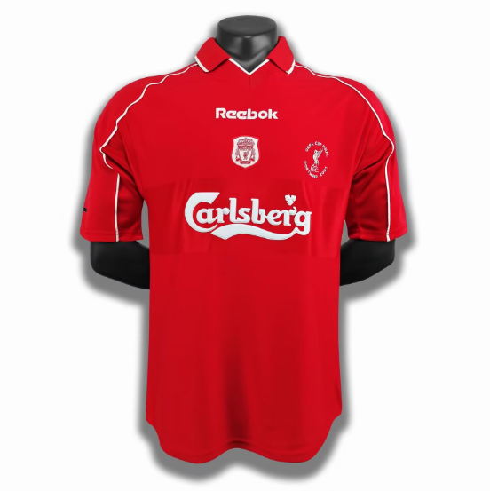 Retro 2000/2001 Liverpool Home Football Shirt Thai Quality