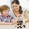 Jeu de casse-t&ecirc;te en forme de cube en bois 3D